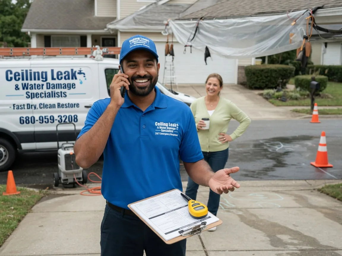 Ceiling Leak Cleanup Flatonia, TX FAQs